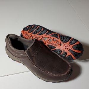 Merrell Moc Brown Slip On Hiking Shoes